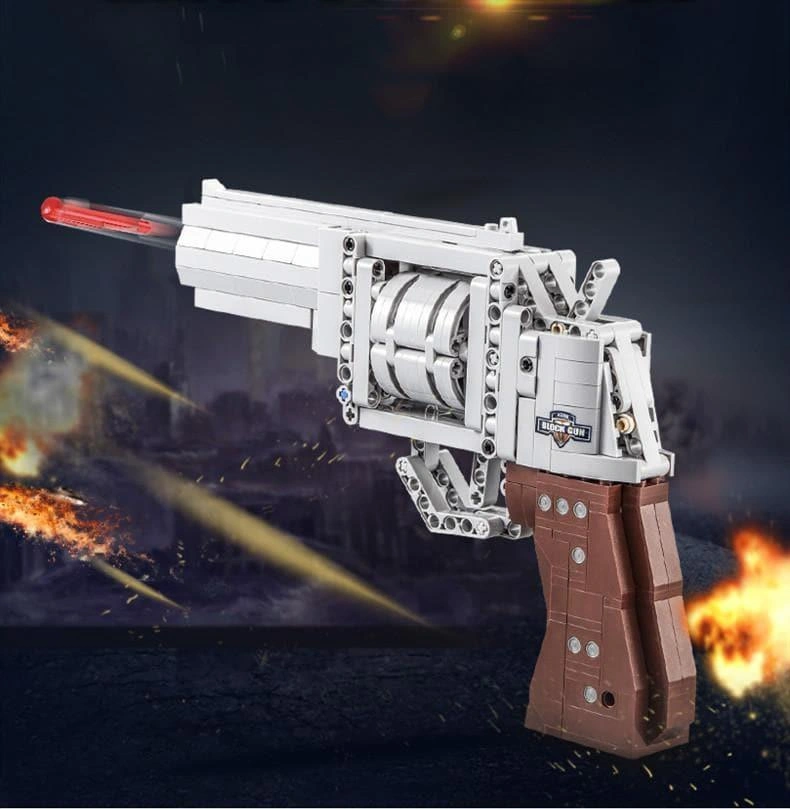 Colt Replica Building Blocks Gun Model Set Awesome Magnum Build